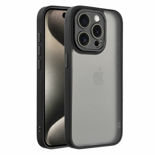 MM TPU IPHONE 17 - MATTE BLUR Black