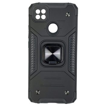 Mm tpu xiaomi redmi 9c nfc anti shock with ring ii crna 55297 1054020006