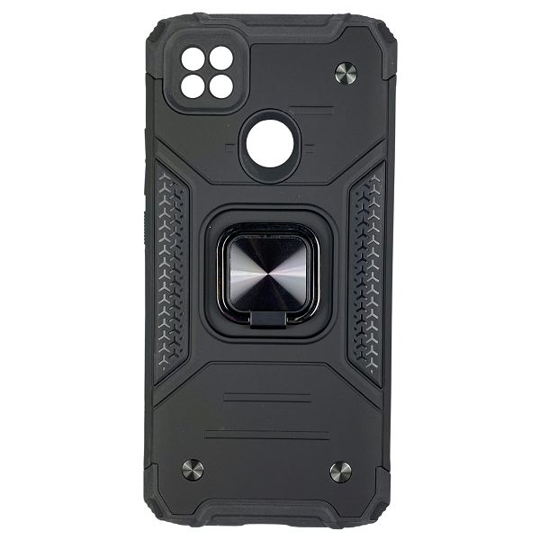 Mm tpu xiaomi redmi 9c nfc anti shock with ring ii crna 55297 1054020006