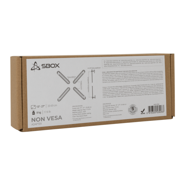 SBOX NON VESA MOUNT ADAPTER - Slika 7