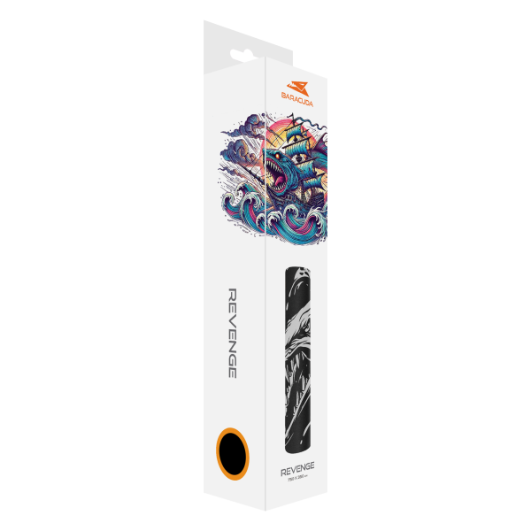 Baracuda PODLOGA ZA MIŠ BGMP-031 REVENGE 750x350 Crna - Slika 5