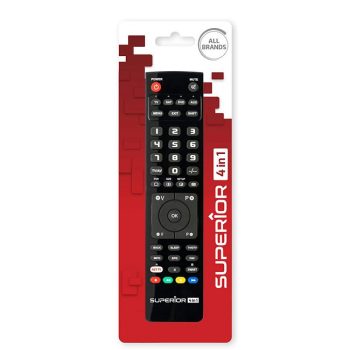 Superior univerzalni daljinski upravljac 4u1 classic crni pr 0110020014