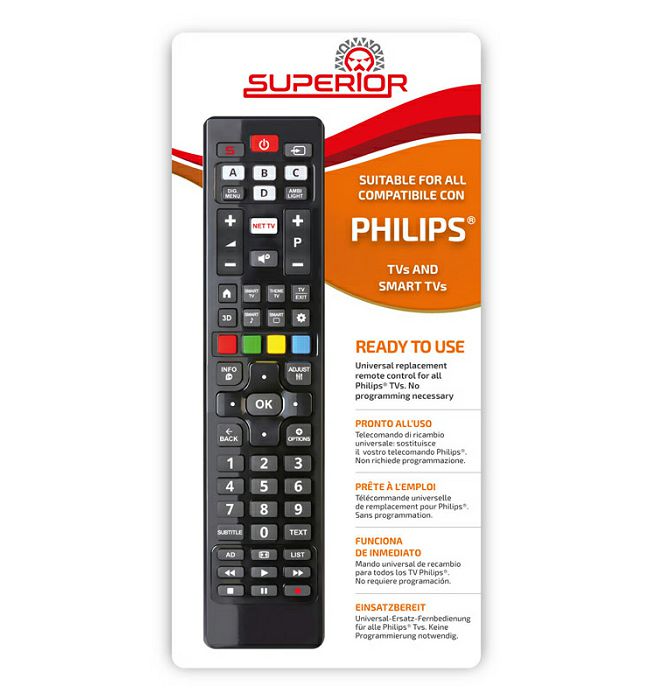 Superior univerzalni daljinski upravljac za philips smart tv 0110020005
