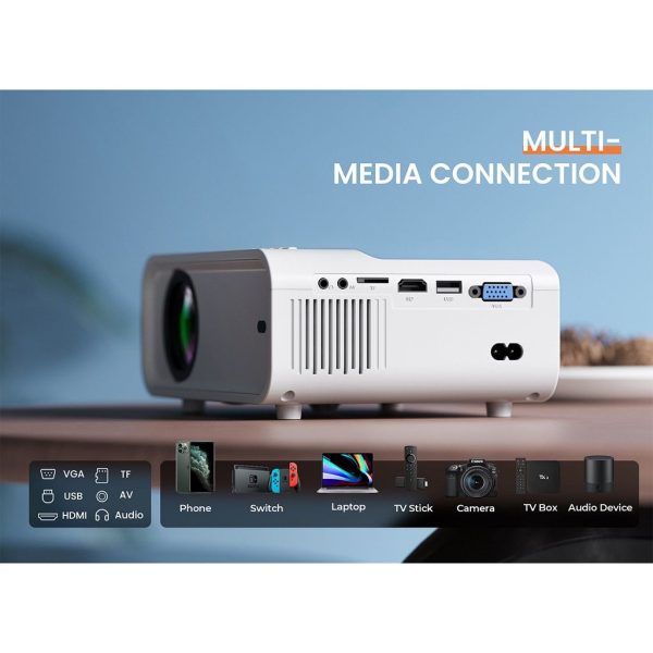 Projektor Vankyo Sunspark 500W Android C202 + platno 100" - Slika 2