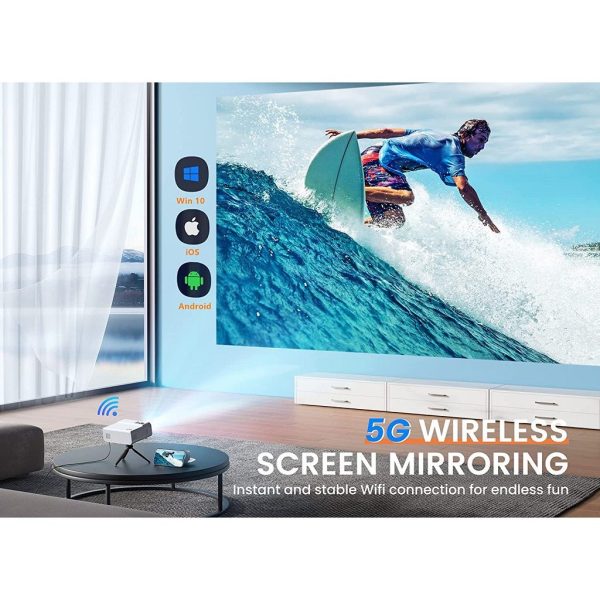 Projektor Vankyo Sunspark 500W Android C202 + platno 100" - Slika 6