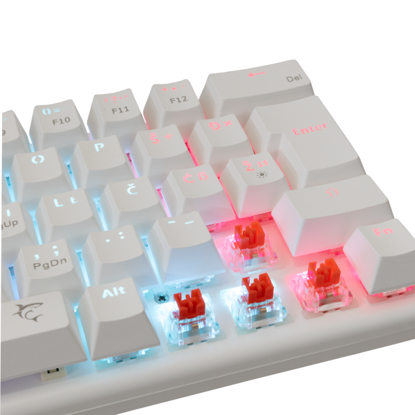 White Shark TIPKOVNICA GK-002212 WAKIZASHI / Bijela HR-RED.SW - Slika 8