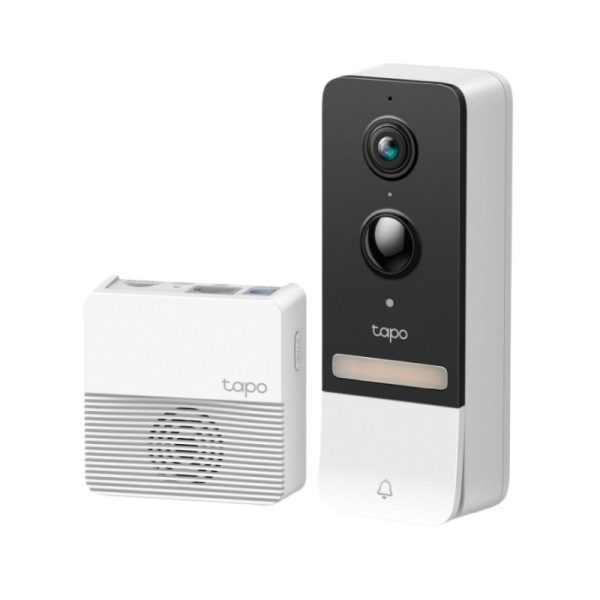 Dijagonalno TP-Link Tapo Smart bežično zvono za vrata s video kamerom 2560×1920px ...