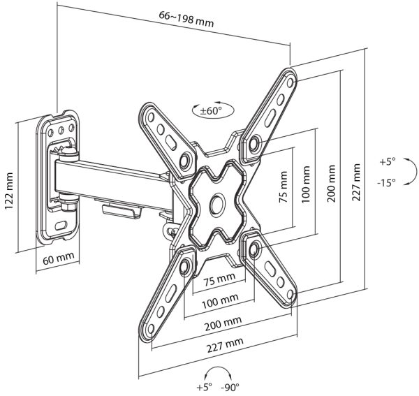 LDA40 221 line drawing