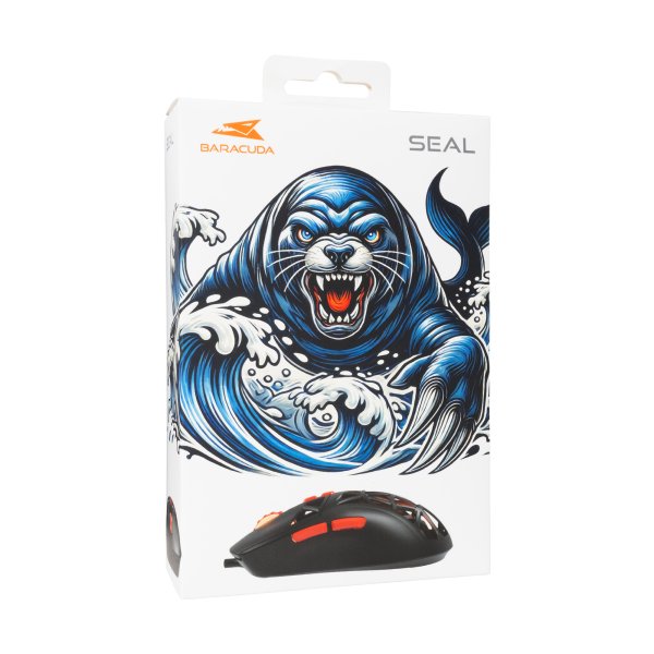 Baracuda MIŠ BGM-091 SEAL CRNI - Slika 8