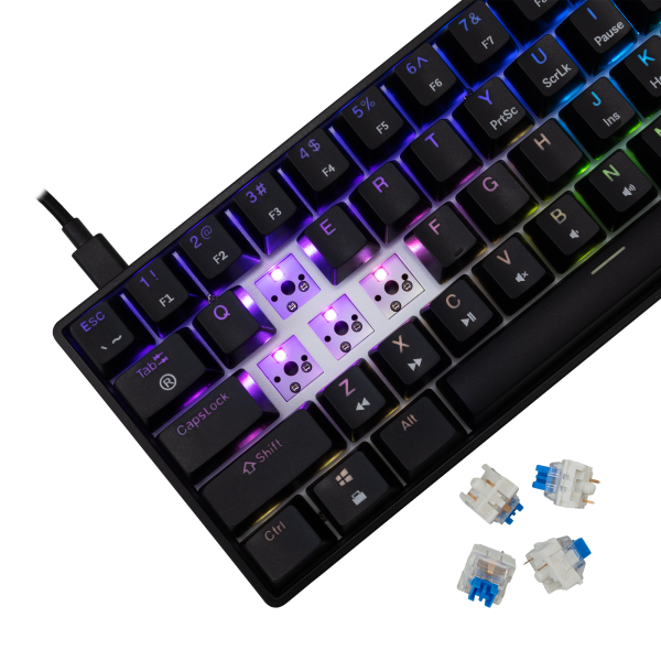 Shinobi 2 Black US Blue Switch