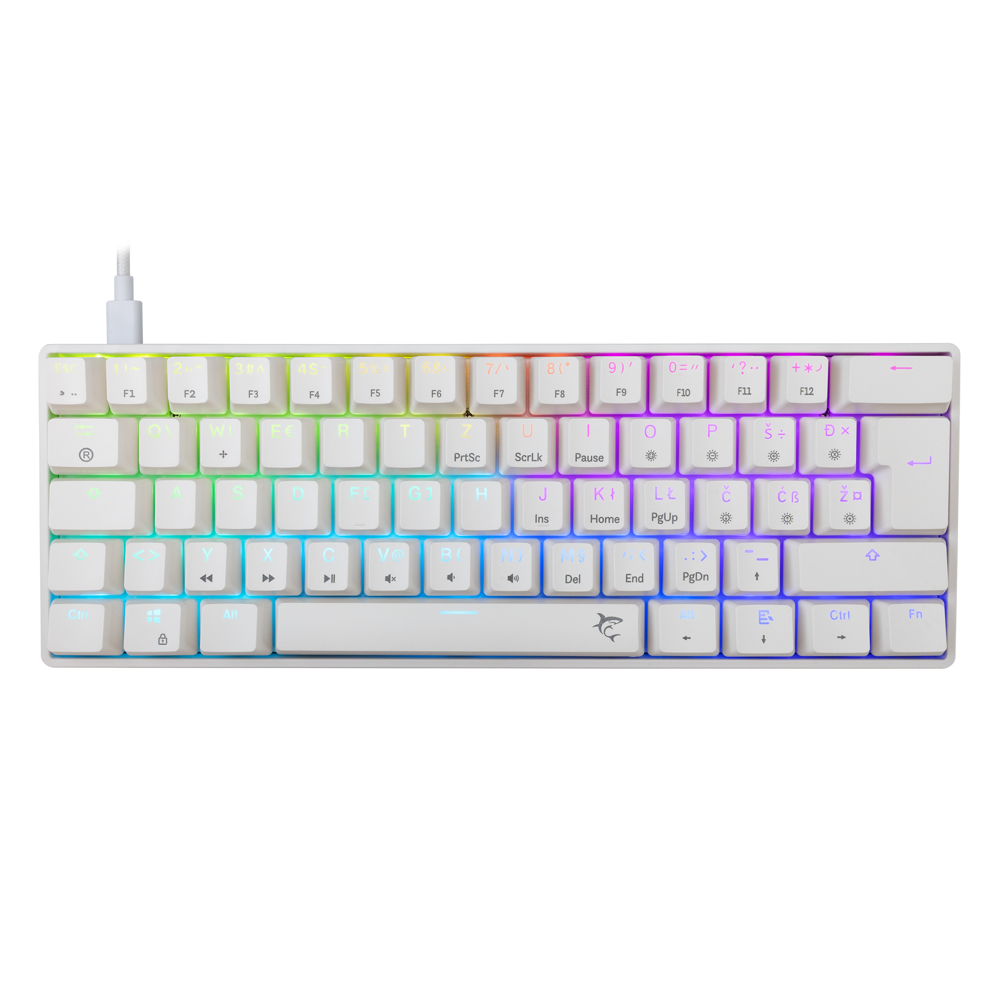 Shinobi 2 White Brown Switch HR