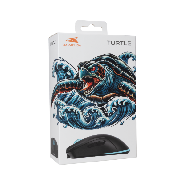 Baracuda MIŠ BGM-121 TURTLE CRNI / 3200 dpi - Slika 8