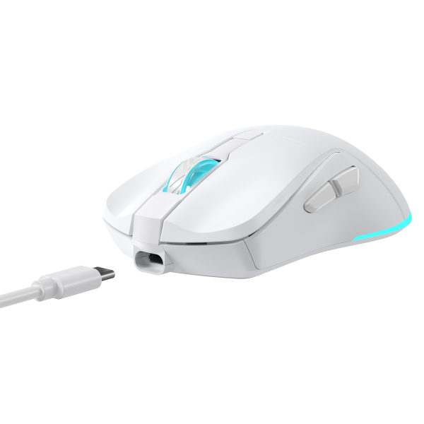 Baracuda MIŠ BGM-122 TURTLE BIJELI / 3200 dpi/ Wireless - Slika 3