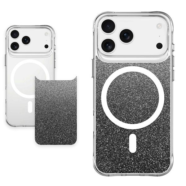 Mm tpu iphone 17 pro drop proof pure magsafe clearglitter 63385 1041130014
