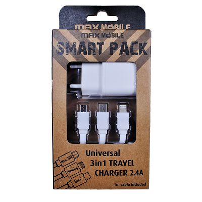 Smart pack kucni adapter usb tr 219 24a 3u1 kabel 1002080022