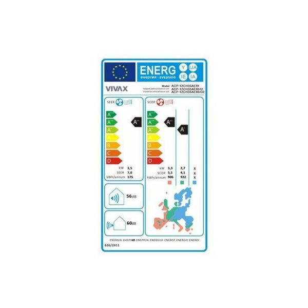 VIVAX COOL, ACP-12CH35AERI+ R32 - Slika 2