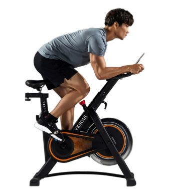 Yesoul a1 pametni sobni bicikl crni