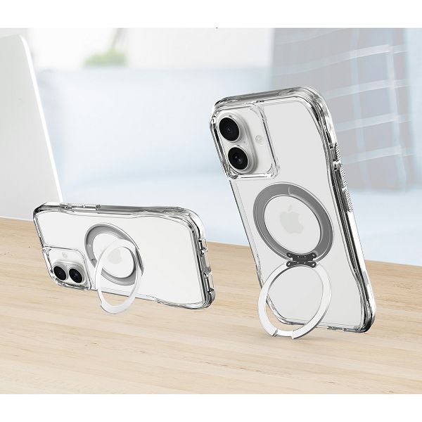 Mm tpu iphone 17 drop proof pure magsafe kickstand clear 85776 1041130020