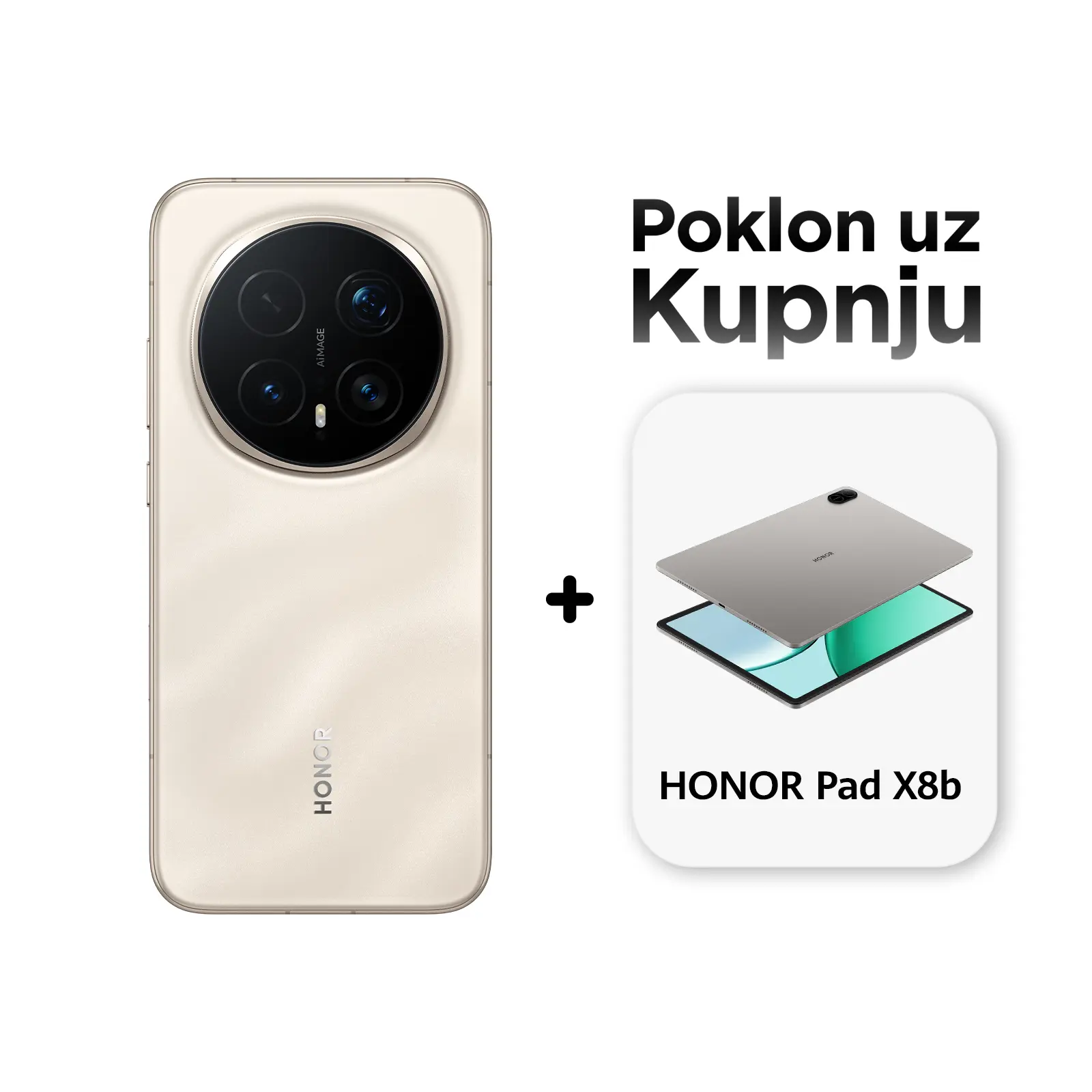 Honor magic8 pro 12gb 512gb sunrise gold poklon