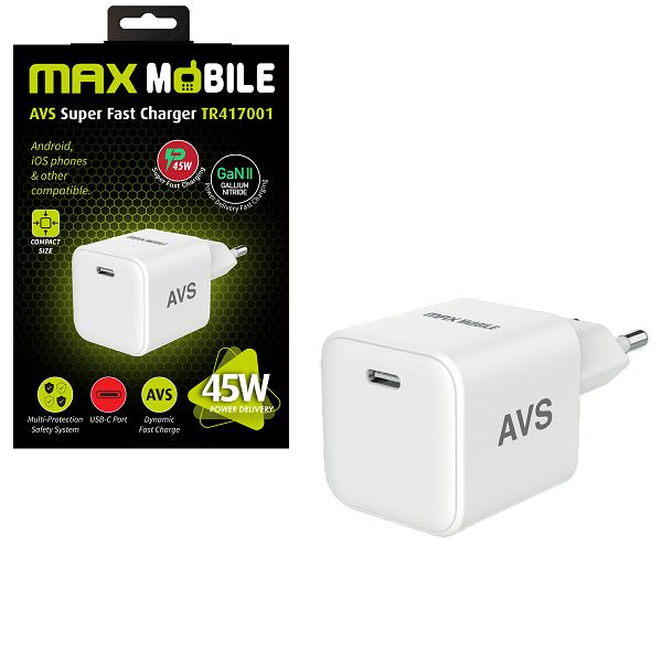 Maxmobile kucni punjac pd super fast chargetype c avs tr417g 92466 1002080046