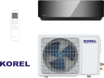 Klima uređaj Korel Urban Art Plus KSAJP-12DCEG, wifi, grijač, crni - Slika 5