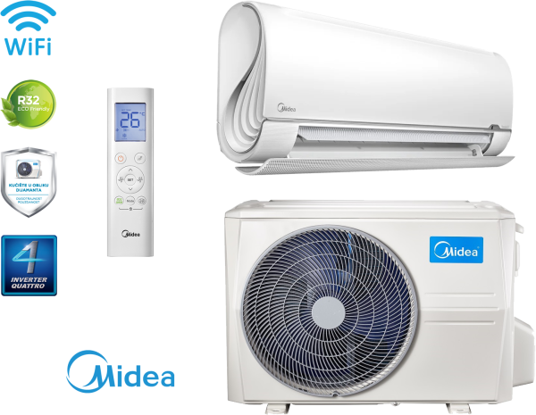 Midea Breezeless MSFAAU-12HRFN8-O MSFAAU-12HRFN8-I - Slika 5