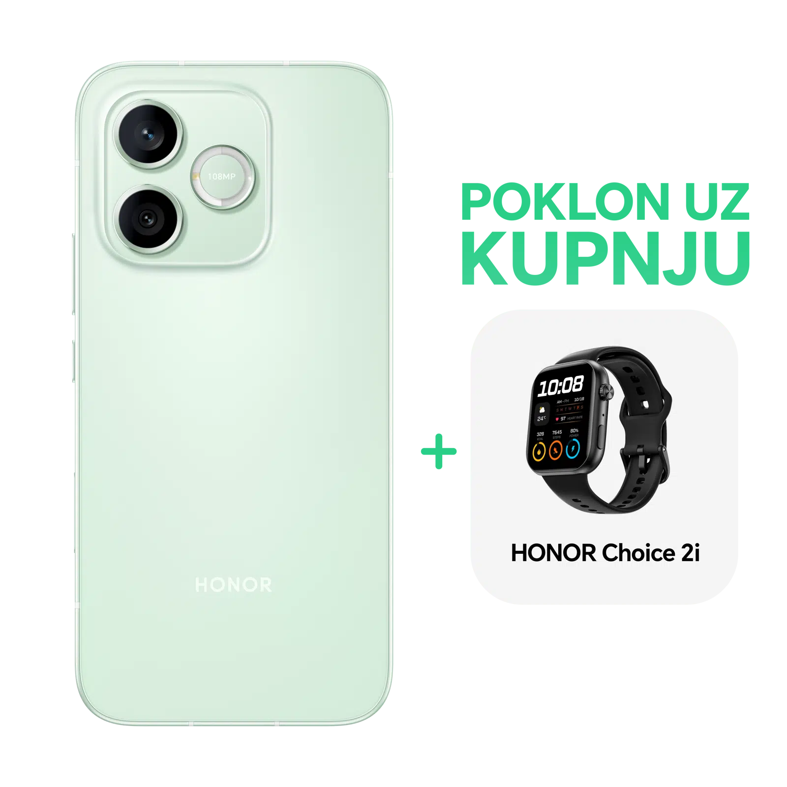 Honor 600 lite 5g ds 8 gb 256gb sprout green poklon