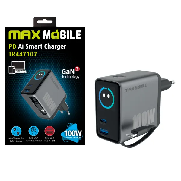 Maxmobile kucni punjac pd super fast charge tr447207 ai2xtyp 86586