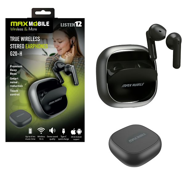 Maxmobile slusalice bluetooth tws g20 h bl 97125 1003030033