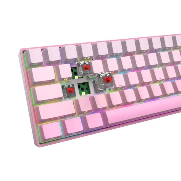 Nunchaku pink red sw