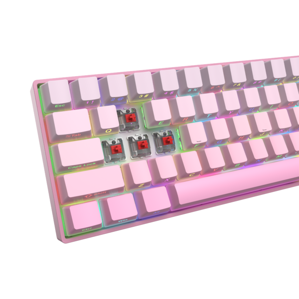 Nunchaku pink red sw