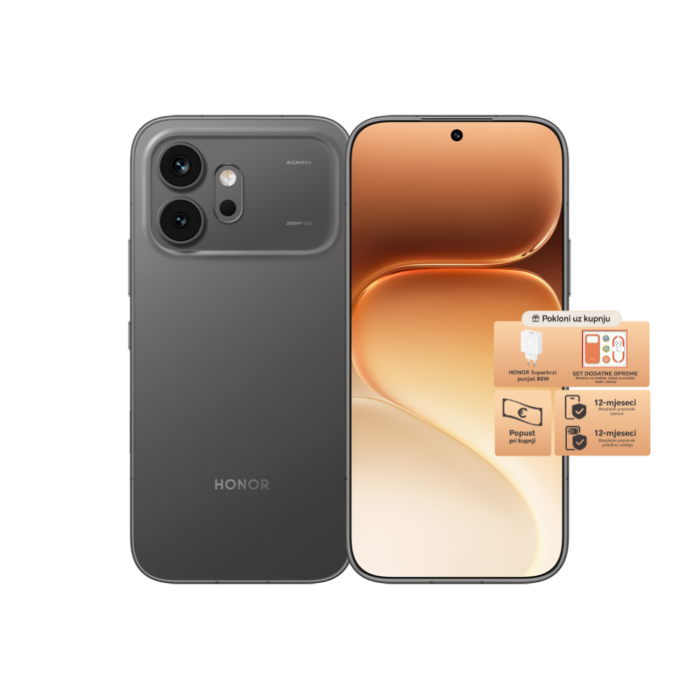 Honor 600 5g ds 8gb 256gb black poklon