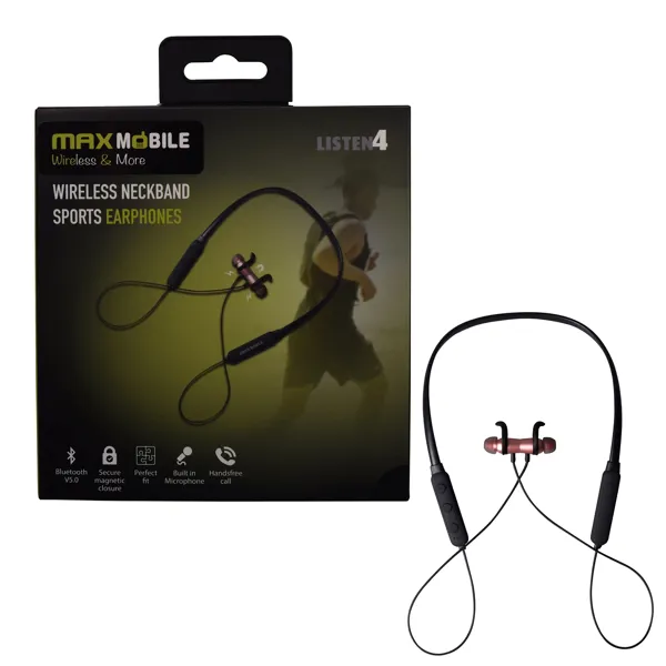 Maxmobile slusalice bluetooth 50 dhbt 020 headset neckband s 35604