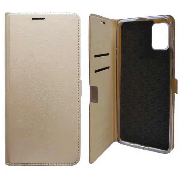 Mm book torbica samsung galaxy a55 5g slim zlatna 74465