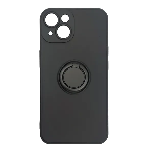 Mm tpu iphone 12 pro 12 61 silicone elegante ring black 722