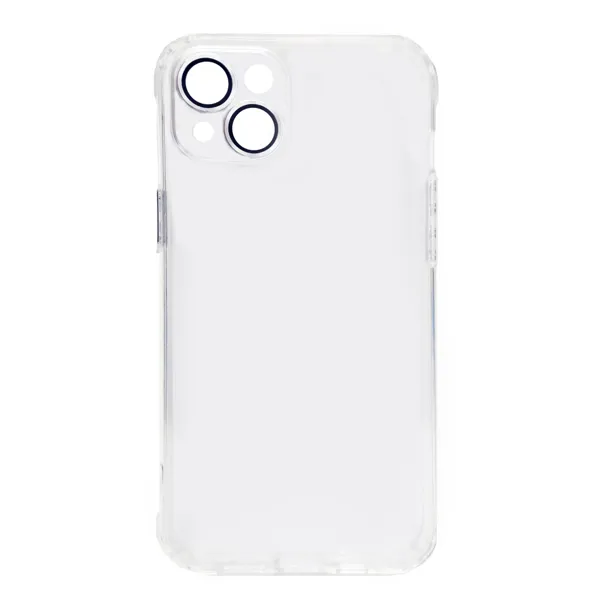 Mm tpu iphone 14 plus 67 fine hard protection silver 18825