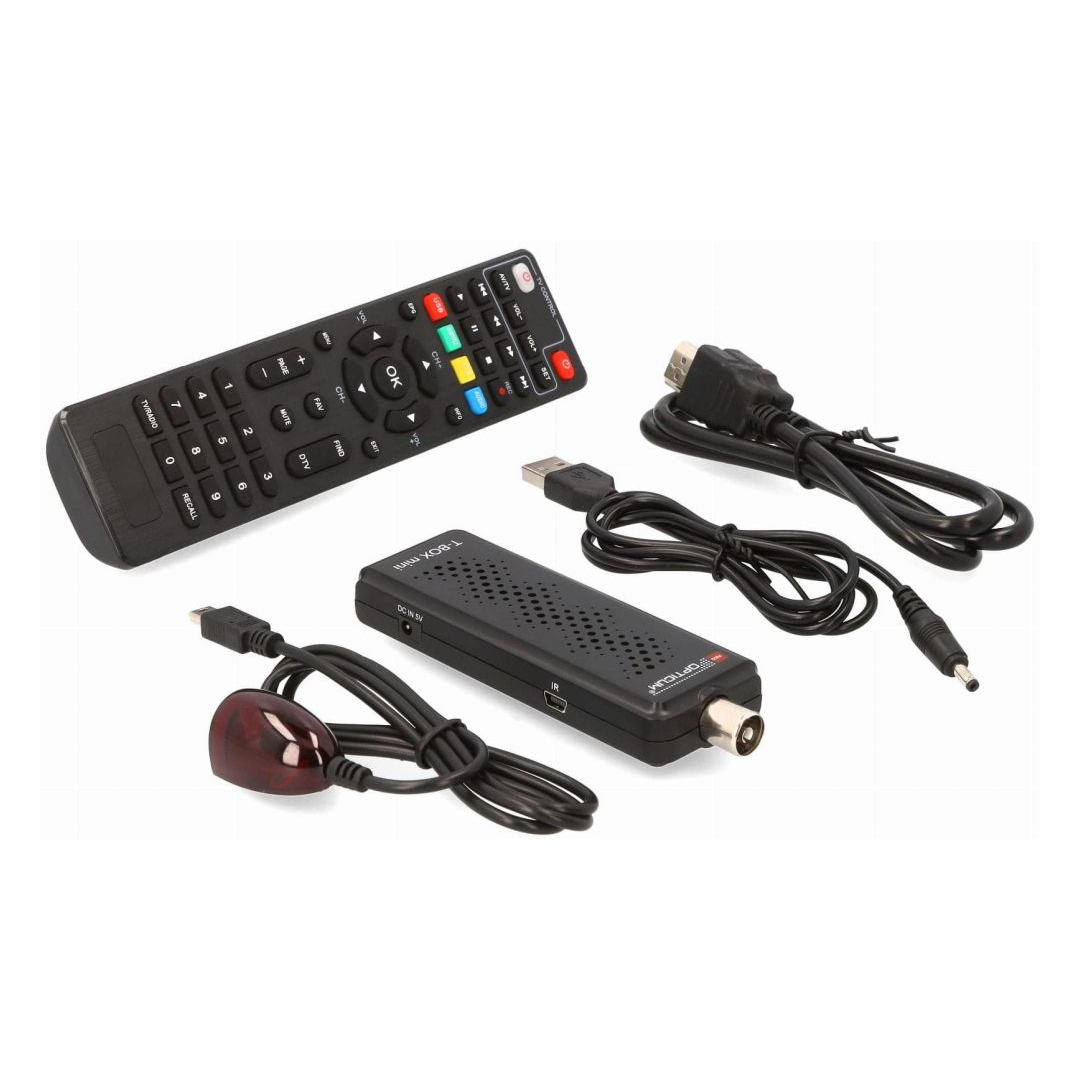 Tuner DVB T2 C Opticum T BOX mini H.265