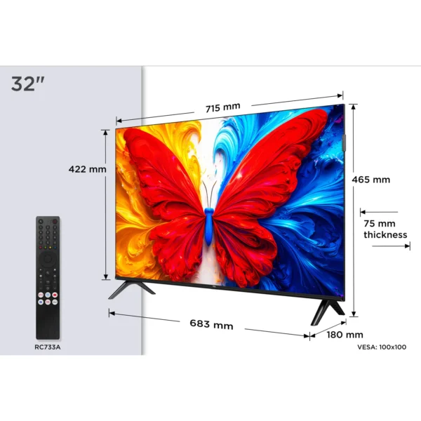 Tcl qled tv 32 32s5l fhd android tv