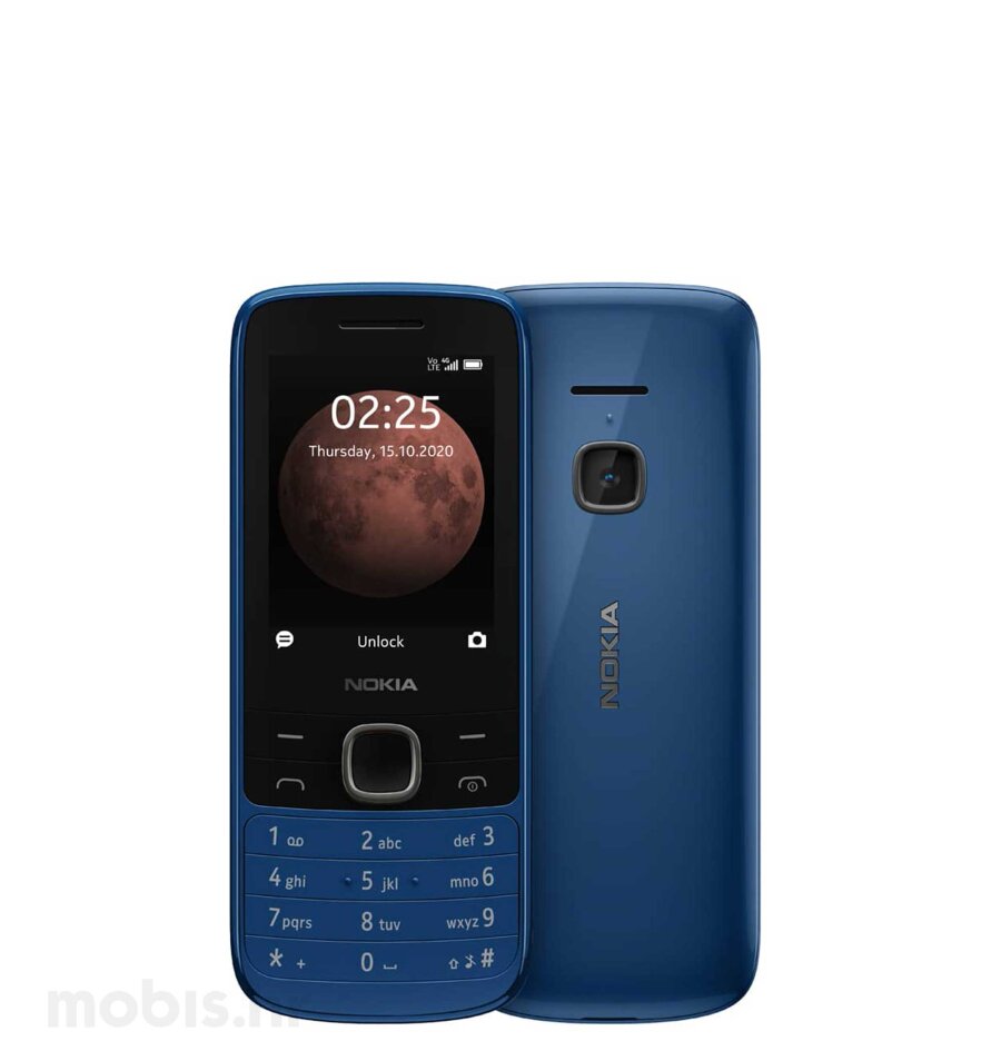Nokia 225 4g 2024 ds tamno plava
