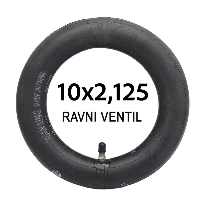 Unutarnja guma zracnica 10x2125 ravni ventil