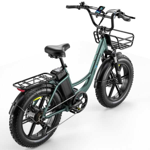 Eletronbike oc20 elektricni bicikl zeleni