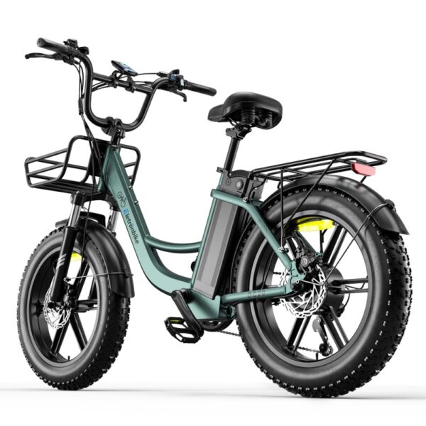 Eletronbike oc20 elektricni bicikl zeleni