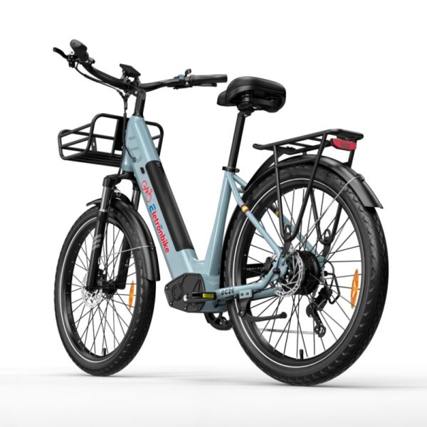 Eletronbike oc26 elektricni bicikl plavi