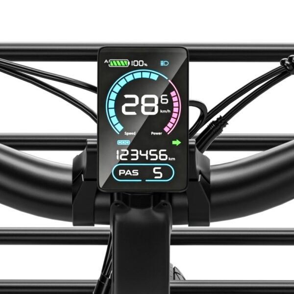 Eletronbike oc26 elektricni bicikl plavi