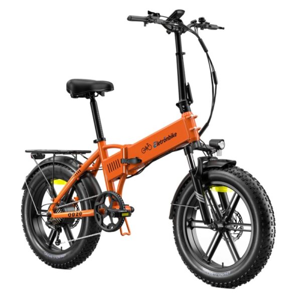 Eletronbike od20 elektricni bicikl narancasti