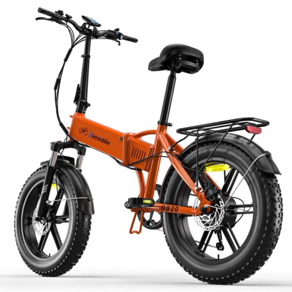 Eletronbike od20 elektricni bicikl narancasti