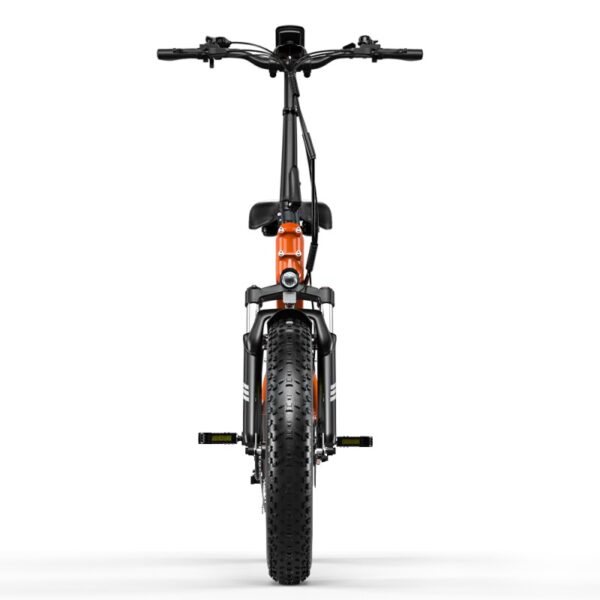 Eletronbike od20 elektricni bicikl narancasti