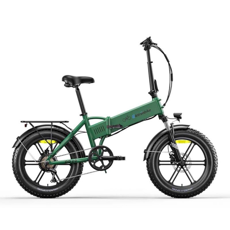Eletronbike od20 elektricni bicikl zeleni