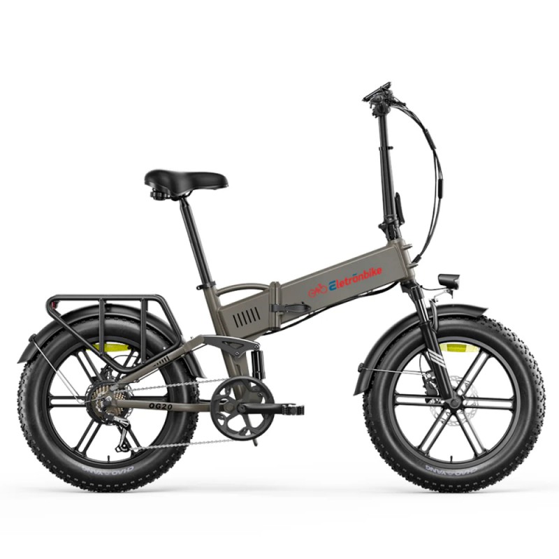 Eletronbike og20 elektricni bicikl sivi
