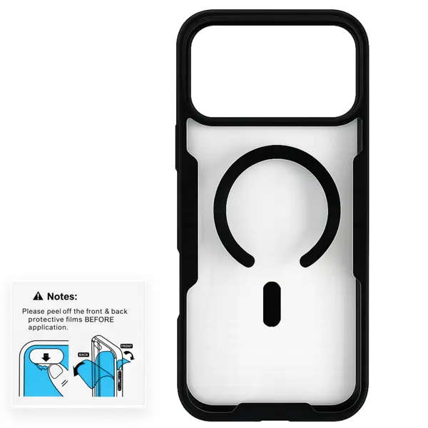 Mm tpu iphone 18 pro17 pro magsafe top crna 7097